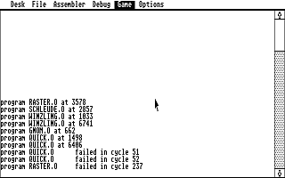 Corewars atari screenshot